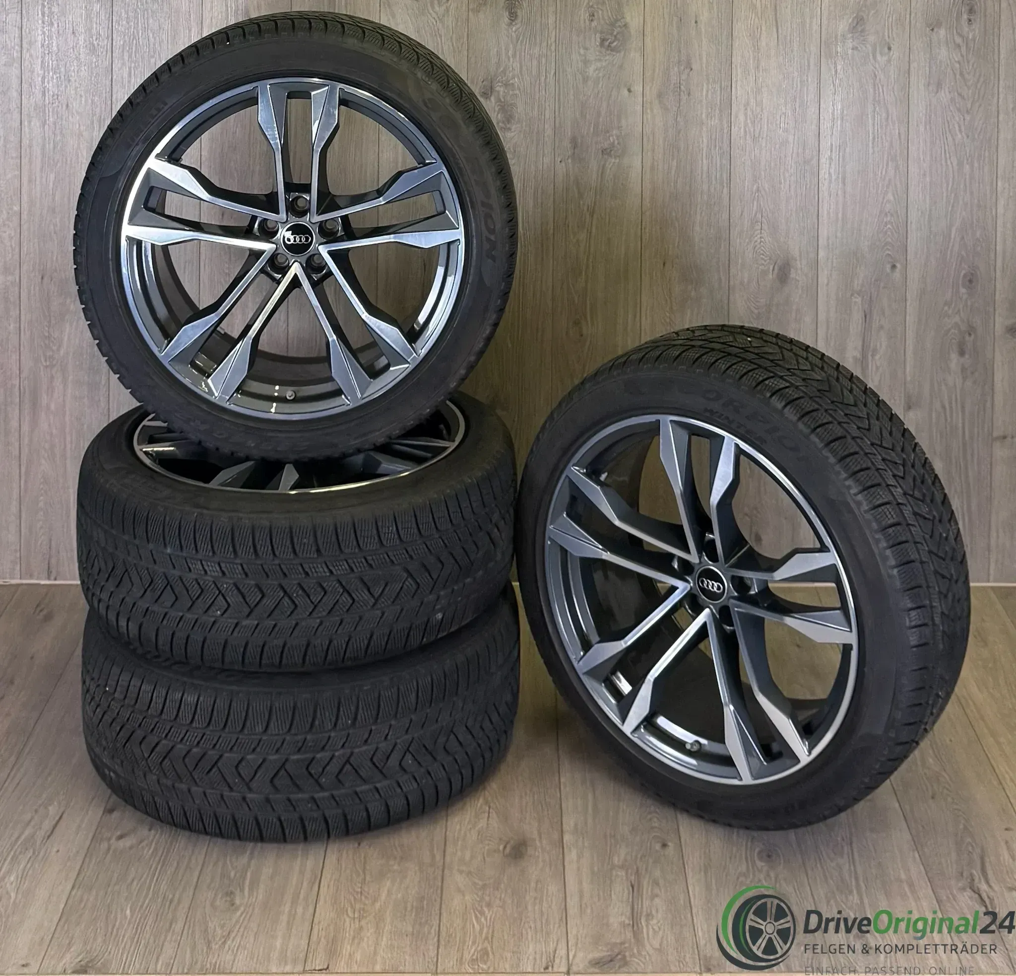 Original 22 Zoll AUDI Q8/SQ8 5-Doppelspeichen-V-Design + RDKS 4M8601025J - Bild 1