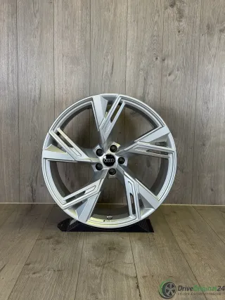ALUFELGE 22 ZOLL 5-V-SPEICHEN-TRAPEZ-DESIGN + NABENDECKEL - Bild 4