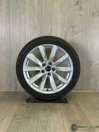 Original 18 Zoll AUDI A5/S5 10 Speichen Felge 8W0601025AL Silber - Bild 4
