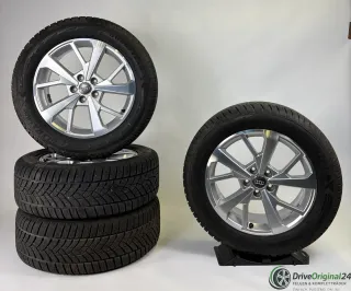 Original 18 Zoll AUDI Q3 5-Y-Speichen-Design 83A601025J Silber frontpoliert - Bild 1