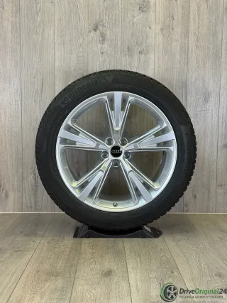 NEU Original 21 Zoll AUDI Q8 5 Triplespeichen Design + RDKS 4M8601025H Silber - Bild 4