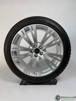 Original 20 Zoll AUDI A8/S8 10-Parallelspeichen-Design + RDKS 4N0601025Q Silber - Bild 3