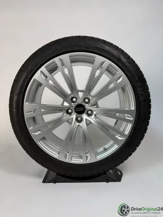 Original 20 Zoll AUDI A8/S8 10-Parallelspeichen-Design + RDKS 4N0601025Q Silber - Bild 5