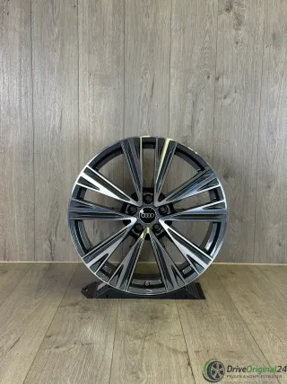 ALUFELGE 20 ZOLL 5-V-SPEICHEN-DESIGN + RDKS + NABENDECKEL - Bild 5
