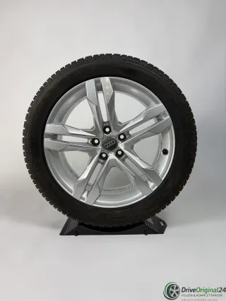 Original 18 Zoll AUDI A4 ALLROAD Dynamik Design 8W9601025B Silber - Bild 3