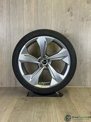 Original 22 Zoll AUDI Q7/SQ7 5-Arm-Edge-Design + RDKS 4M0601025CD Grau - Bild 2
