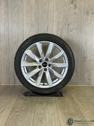 Original 18 Zoll AUDI A5/S5 10 Speichen Felge 8W0601025AL Silber - Bild 5