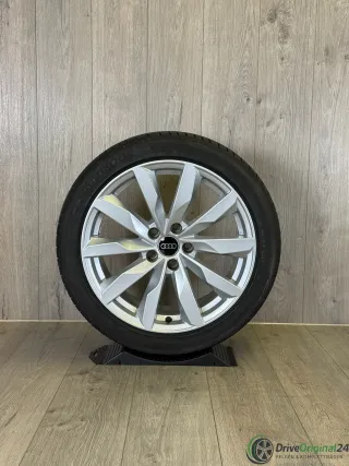 Original 18 Zoll AUDI A5/S5 10 Speichen Felge 8W0601025AL Silber - Bild 2