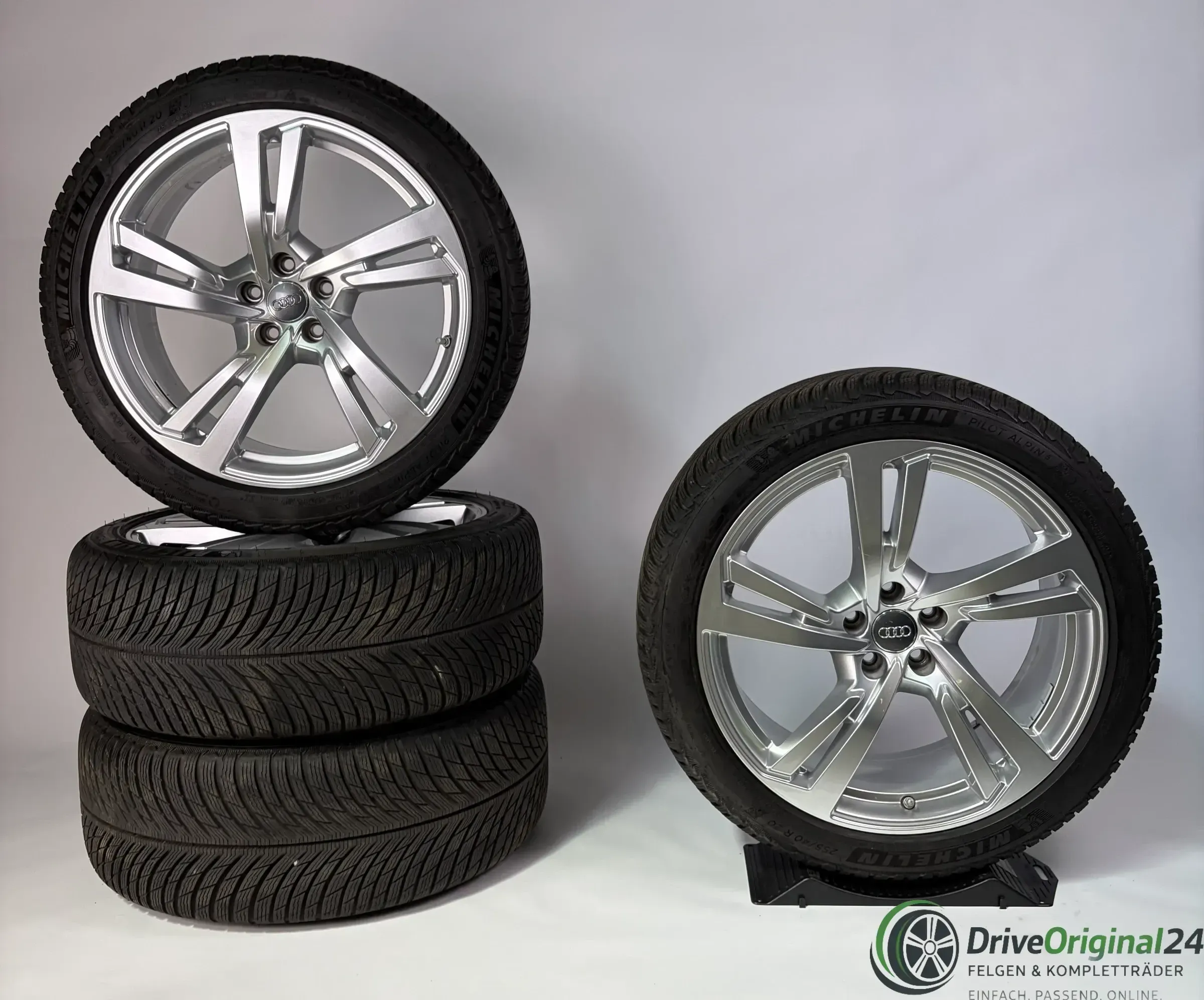 Original 20 Zoll AUDI A7/S7 4K8601025G + RDKS 4K8601025G Silber - Bild 1