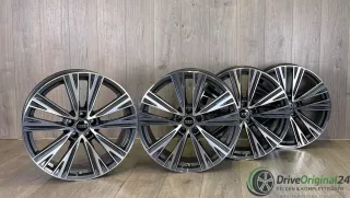 ALUFELGE 20 ZOLL 5-V-SPEICHEN-DESIGN + RDKS + NABENDECKEL - Bild 1