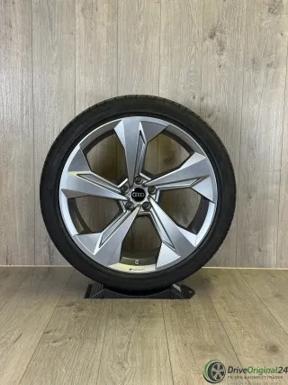 Original 22 Zoll AUDI Q7/SQ7 5-Arm-Edge-Design + RDKS 4M0601025CD Grau - Bild 4