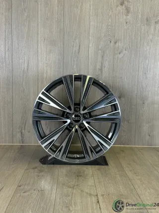 ALUFELGE 20 ZOLL 5-V-SPEICHEN-DESIGN + RDKS + NABENDECKEL - Bild 3