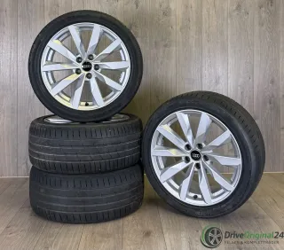 Original 18 Zoll AUDI A5/S5 10 Speichen Felge 8W0601025AL Silber - Bild 1