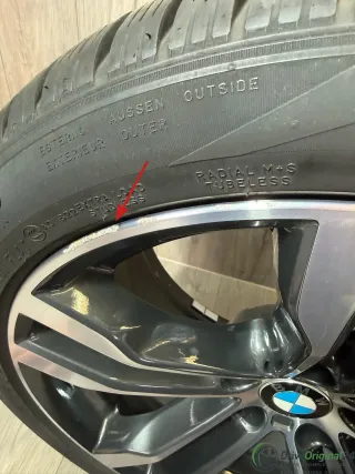 Original 20 Zoll BMW X5/X6 468M + RDKS 7846788 Bi Colour - Bild 9