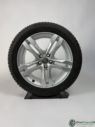 Original 18 Zoll AUDI A4 ALLROAD Dynamik Design 8W9601025B Silber - Bild 2