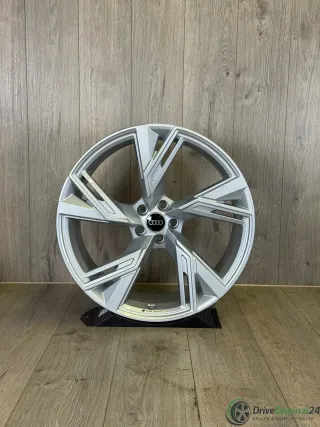 ALUFELGE 22 ZOLL 5-V-SPEICHEN-TRAPEZ-DESIGN + NABENDECKEL - Bild 5
