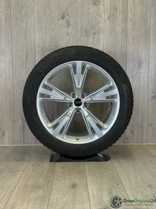 NEU Original 21 Zoll AUDI Q8 5 Triplespeichen Design + RDKS 4M8601025H Silber - Bild 2